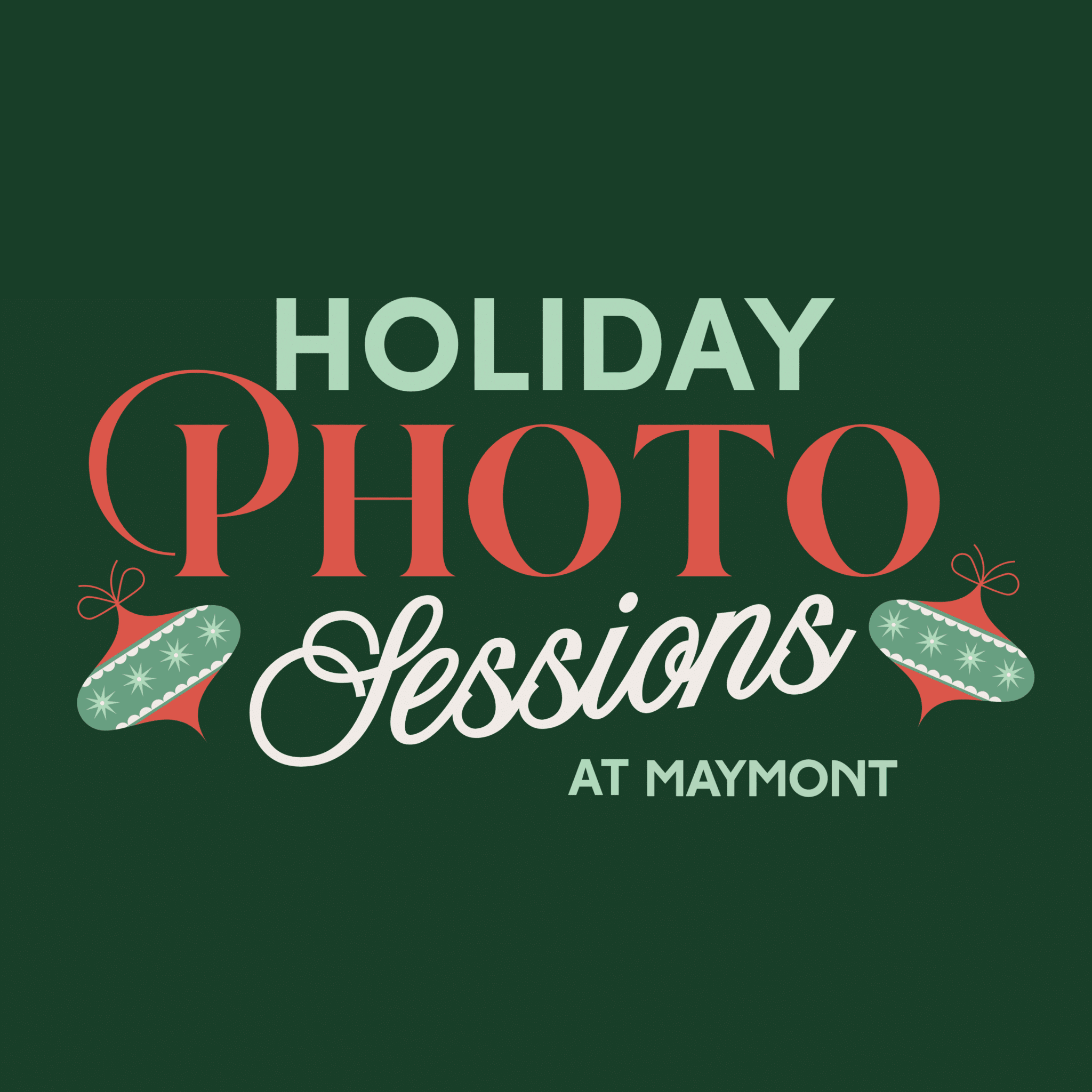 Holiday Photo Sessions at Maymont Mansion